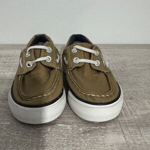 Toddler Tan Boat Shoes